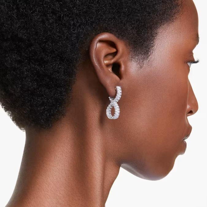 Hyperbola hoop earrings
